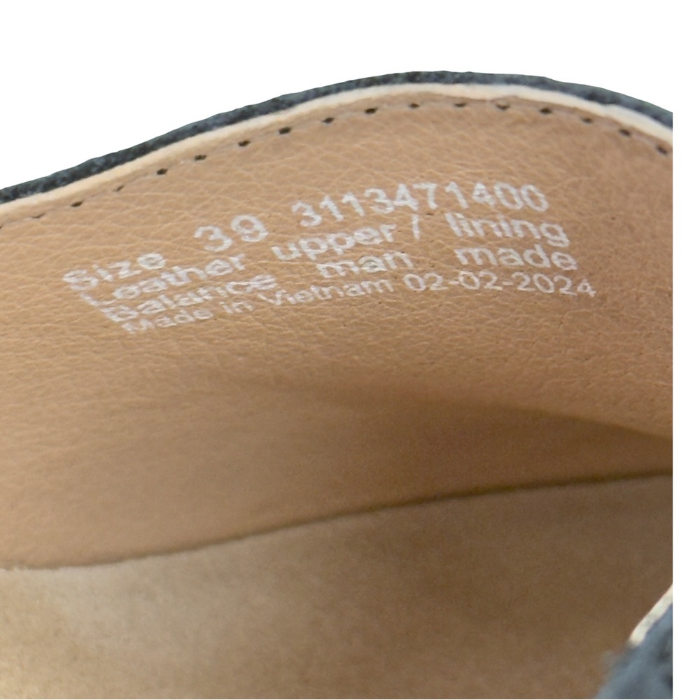 Dansko Tandi Napa Black Leather Slide Sandals - Picture 5 of 9